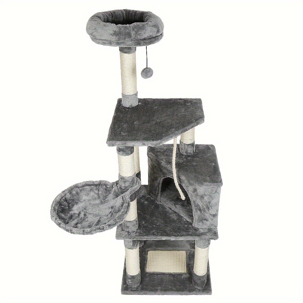 Katzenbaum, Katzenklettergerüst, Katzenklauensäule H135cm